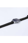 ROAMER Valais Black Leather Strap