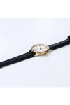 ROAMER Valais Black Leather Strap