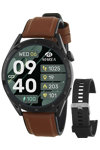 MAREA Smartwatch Brown Leather Strap Gift Set