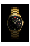 SWISS MILITARY HANOWA Roadrunner Maxed Gold Stainless Steel Bracelet