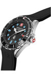 SWISS MILITARY HANOWA Offshore Diver II Black Rubber Strap