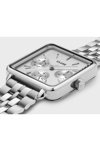 CLUSE La Tetragone Silver Stainless Steel Bracelet