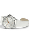 HAMILTON Khaki Aviation Pilot Automatic White Leather Strap