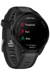 GARMIN Forerunner 165 Black/Slate Gray Two Tone Silicone Strap