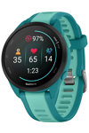 GARMIN Forerunner 165 Music Turquoise/Aqua Two Tone Silicone Strap