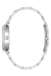 GUESS Collection Tiara Silver Stainless Steel Bracelet