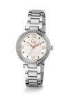 GUESS Collection Tiara Silver Stainless Steel Bracelet