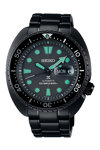 SEIKO Prospex Black Series Turtle 'Night Vision' Divers Automatic Black Stainless Steel Bracelet