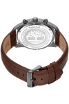 TIMBERLAND Northbridge Dual Time Brown Leather Strap