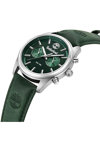 TIMBERLAND Northbridge Dual Time Green Leather Strap