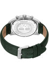 TIMBERLAND Northbridge Dual Time Green Leather Strap