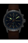 TIMBERLAND Kennebunk Chronograph Brown Leather Strap