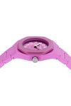 D1 MILANO Polycarbon Pink Polycarbonate Bracelet