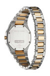 D1 MILANO Ultra Thin Two Tone Stainless Steel Bracelet