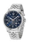 NAUTICA NCT Blue Ocean Chronograph Silver Stainless Steel Bracelet Gift Set