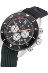 NAUTICA One Chronograph Black Silicone Strap