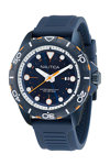 NAUTICA NSR Blue Silicone Strap