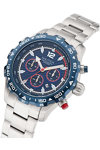 NAUTICA NST Chronograph Silver Stainless Steel Bracelet