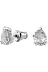 SWAROVSKI White Millenia stud earrings (pear cut)