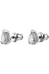 SWAROVSKI White Millenia stud earrings (pear cut)