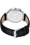 POLICE Driver II Black Leather Strap