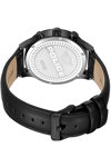 POLICE Driver II Black Leather Strap