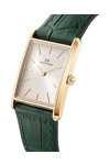 DANIEL WELLINGTON Bound Green Leather Strap