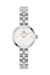 DANIEL WELLINGTON Elan Lumine Crystals Silver Stainless Steel Bracelet 22mm