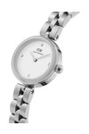 DANIEL WELLINGTON Elan Lumine Crystals Silver Stainless Steel Bracelet 22mm