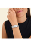 ROSEFIELD Heirloom Silver Stainless Steel Bracelet