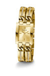 GUESS Mod ID Crystals Gold Stainless Steel Bracelet