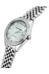 LUCIEN ROCHAT Madame Diamonds Silver Stainless Steel Bracelet