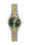 GREGIO Mallory Petit Zircons Two Tone Stainless Steel Bracelet