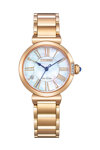 CITIZEN Eco-Drive Crystals Rose Gold Stainless Steel Bracelet