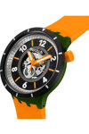 SWATCH Power of Nature Fall-iage Orange Silicone Strap