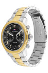 TOMMY HILFIGER Wesley Dual Time Two Tone Stainless Steel Bracelet