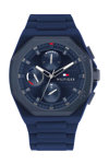 TOMMY HILFIGER Troy Blue Silicone Strap