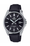 CASIO Edifice Black Leather Strap