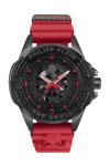 PHILIPP PLEIN The Skull Red Silicone Strap