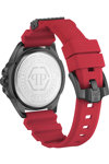 PHILIPP PLEIN The Skull Red Silicone Strap