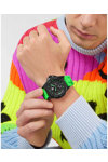 PHILIPP PLEIN The Skull Light Green Silicone Strap