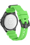 PHILIPP PLEIN The Skull Light Green Silicone Strap