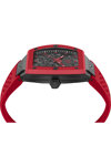 PHILIPP PLEIN The Skeleton Automatic Red Silicone Strap