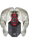 PHILIPP PLEIN The Skeleton Automatic Red Silicone Strap