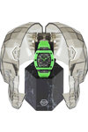 PHILIPP PLEIN The Skeleton Automatic Light Green Silicone Strap