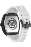 PHILIPP PLEIN The Skeleton Automatic White Silicone Strap