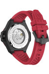 PHILIPP PLEIN Royal Crystals Automatic Red Silicone Strap