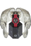 PHILIPP PLEIN Royal Crystals Automatic Red Silicone Strap