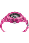 PHILIPP PLEIN The Skull Scuba Duba Edition Fuchsia Plastic Strap