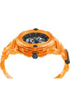 PHILIPP PLEIN The Skull Scuba Duba Edition Orange Plastic Strap